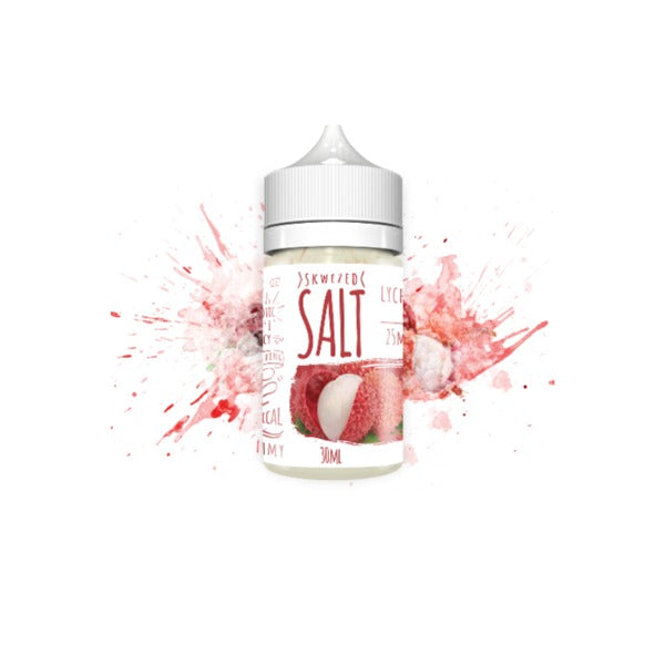 Skwezed Salt Vape Juice 30mL Best Flavor Lychee