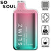 SSlims BC5000 Pro by So Soul 5000 Puffs Disposable 10-Pack Sakura Apple Grape
