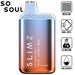SSlims BC5000 Pro by So Soul 5000 Puffs Disposable 10-Pack White Gummy Bear