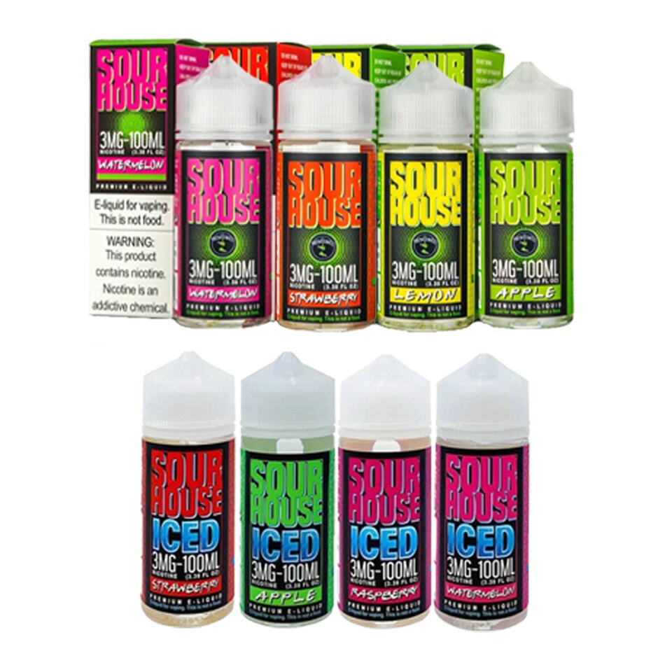 Sour House 100mL Vape Juice Best Flavors