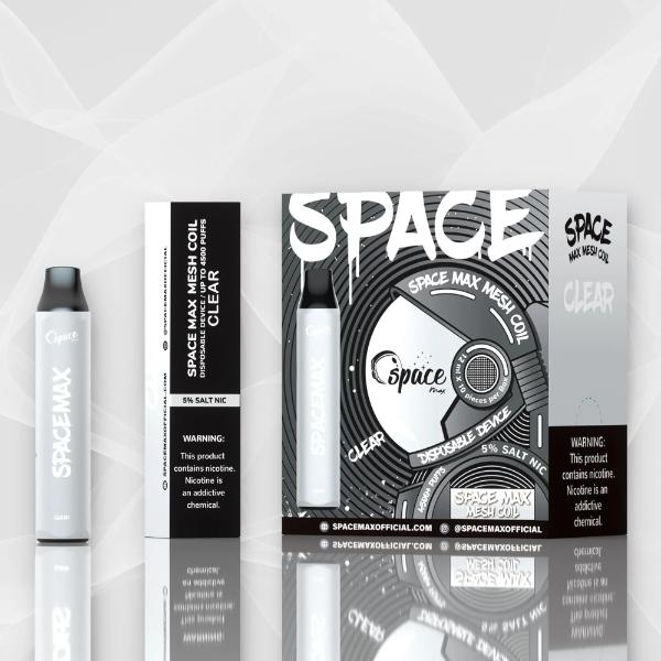 Clear Space Max 4500 Puffs Mesh Disposable 10-Pack Bulk Deal!