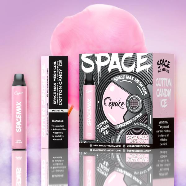 Cotton Candy Ice Space Max 4500 Puffs Mesh Disposable 10-Pack Bulk Deal!
