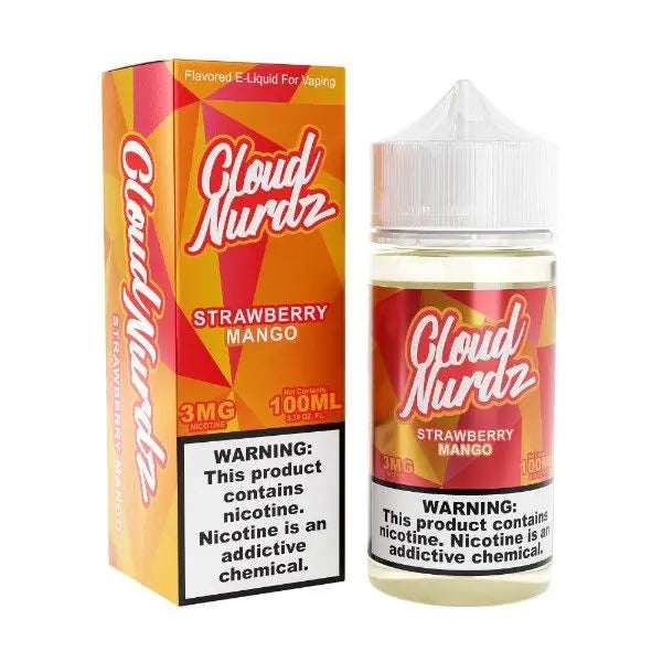 Best Deal Cloud Nurdz 100mL Vape Juice - Strawberry Mango