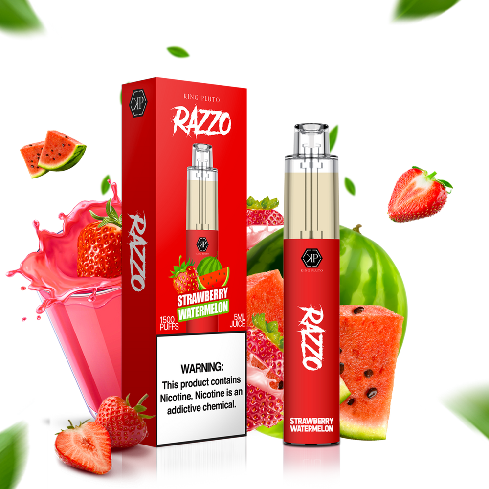 King Pluto Razzo Disposable Strawberry Watermelon