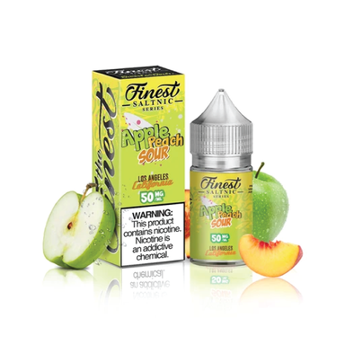 The Finest Sweet & Sour Edition Salt 30ML Vape Juice Best Flavor Apple Peach Sour