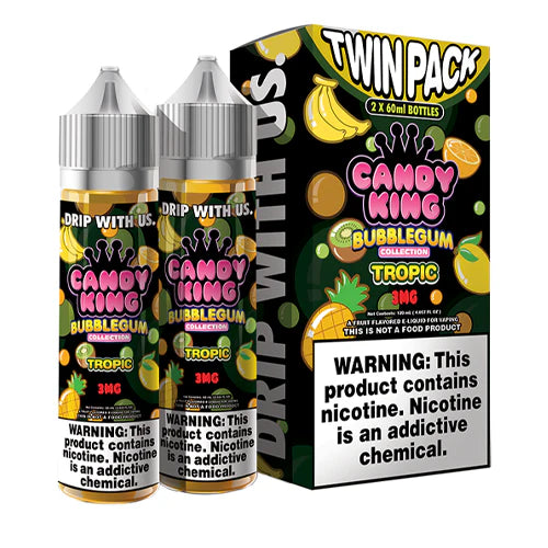 Candy King Bubblegum Vape Juice 120mL