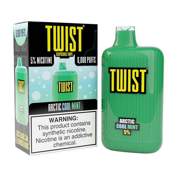 Twist 6000 Puffs Single Disposable Acrtic Cool Mint