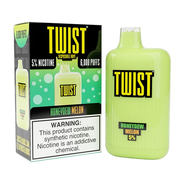 Twist 6000 Puffs Single Disposable Honeydew Melon