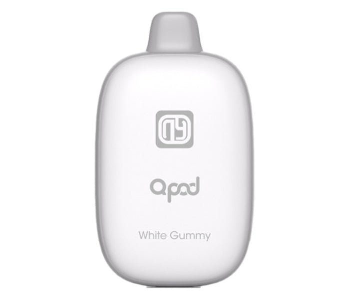 dp Qpod 6000 Puffs Disposable Vape 15mL Best Flavor White Gummy