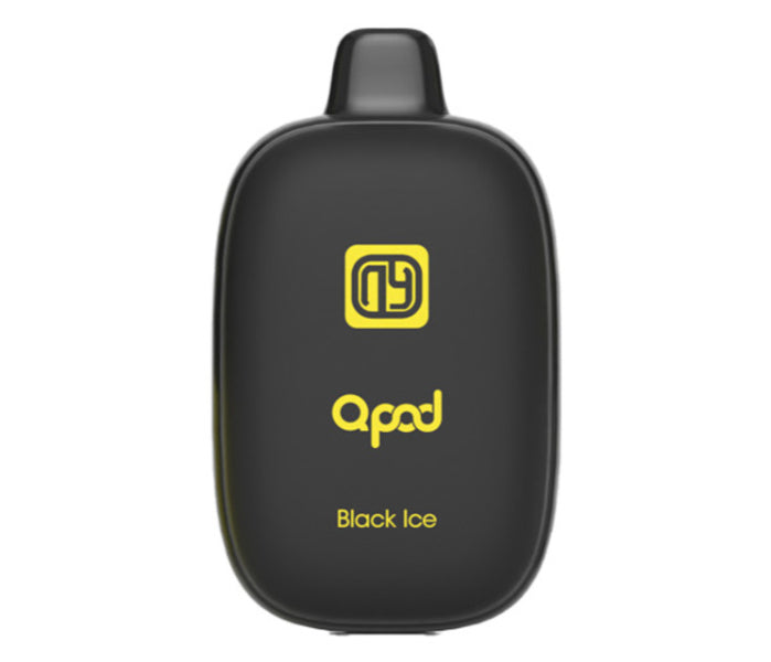 dp Qpod 6000 Puffs Disposable Vape 15mL Best Flavor Black Ice