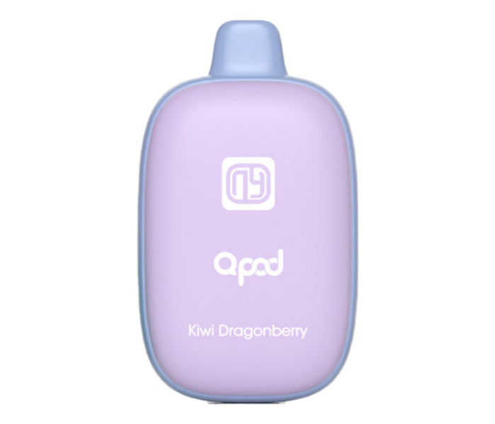 dp Qpod 6000 Puffs Disposable Vape 15mL Best Flavor Kiwi Dragonberry