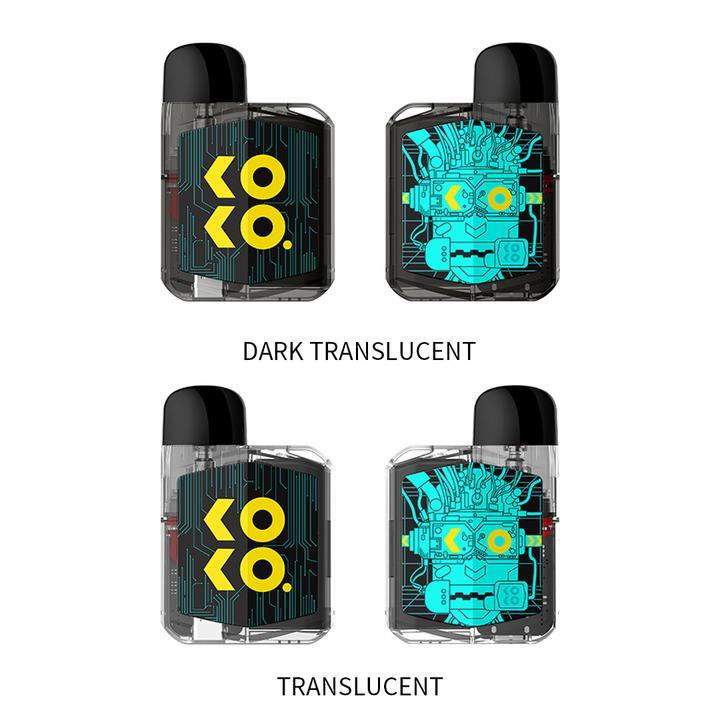 Uwell Caliburn KoKo Prime Kit Best Dark Translucent Translucent