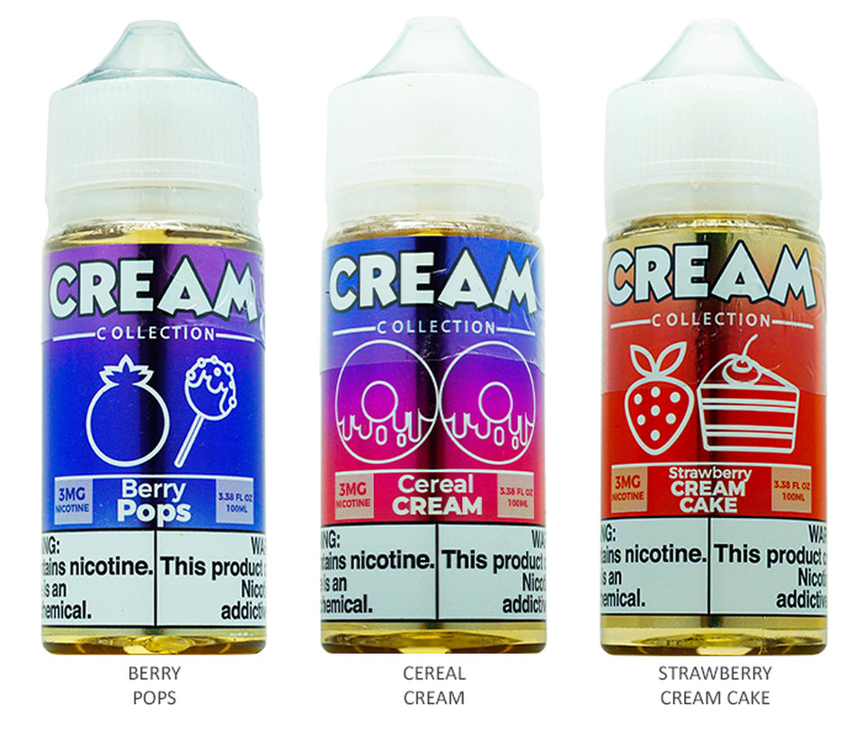 Vape 100 Cream Series 100ML Wholesale