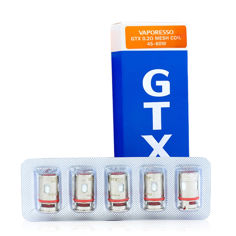Best Vaporesso GTX Coil 5 Pack out of Box packaging