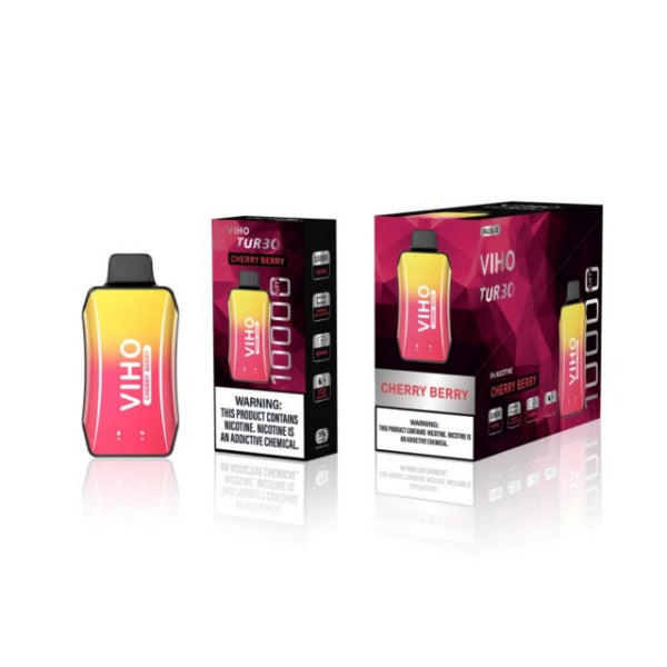 Viho Disposable 5 Pack and Single Cherry Berry