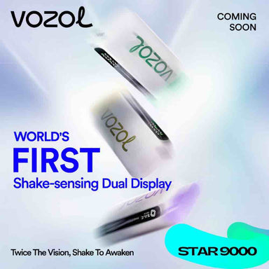 Vozol Star 9000 Puffs Disposable Vape 14mL 5 Pack Best Flavors
