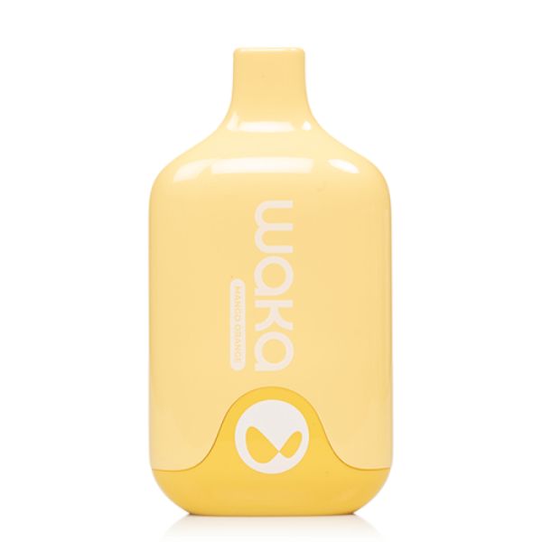 Waka Smash 6000 Puffs Single Disposable Vape 12mL by RELX Best Flavor Mango Orange