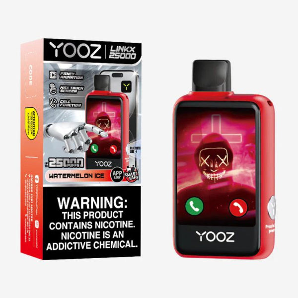 Best Deal YOOZ Linkx 25,000 Puffs Smart Disposable - Watermelon Ice