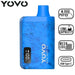 Yovo JB8000 Puffs Disposable Vape 12mL Best Flavor Blue Razz Ice