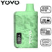 Yovo JB8000 Puffs Disposable Vape 12mL Best Flavor Cali Mint