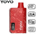 Yovo JB8000 Puffs Disposable Vape 12mL Best Flavor Strazz