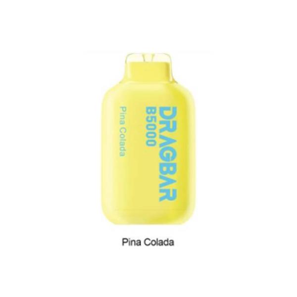Pina Colada ZoVoo DragBar 5000 Puffs Disposable 5-Pack Bulk Deal!