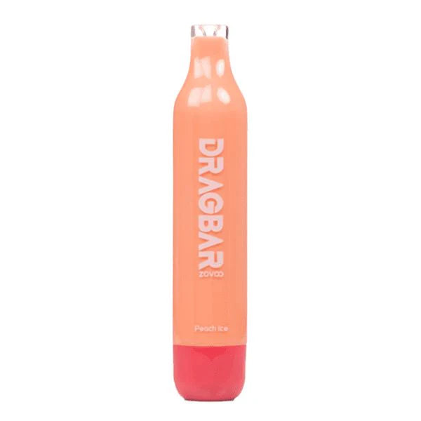  Best Deal ZoVoo Drag Bar 5000 Puffs Single Disposable Vape 13mL Peach Ice