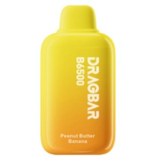 ZoVoo Drag Bar B6500 Disposable Vape 13mL Best Flavor Peanut Butter Banana
