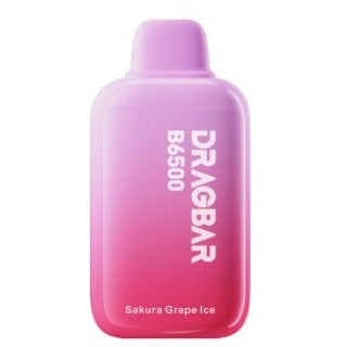 ZoVoo Drag Bar B6500 Disposable Vape 13mL Best Flavor Sakura Grape Ice