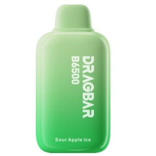 ZoVoo Drag Bar B6500 Disposable Vape 13mL Best Flavor Sour Apple Ice