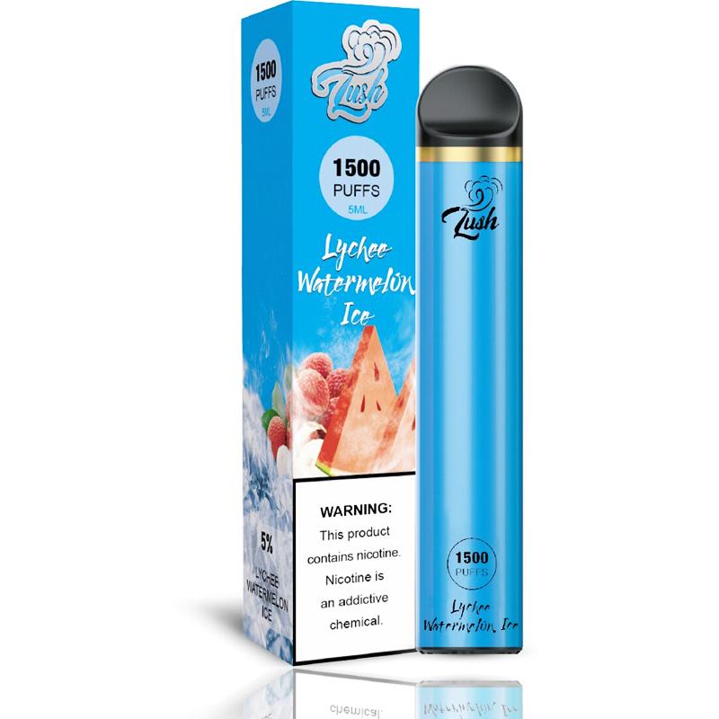 Best Lychee Watermelon Ice Lush 1500 Puffs Disposable