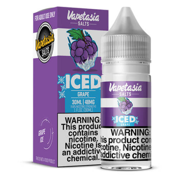 ICED Grape E-Liquid By Vapetasia Killer Fruits NTN SALTS Best Flavor
